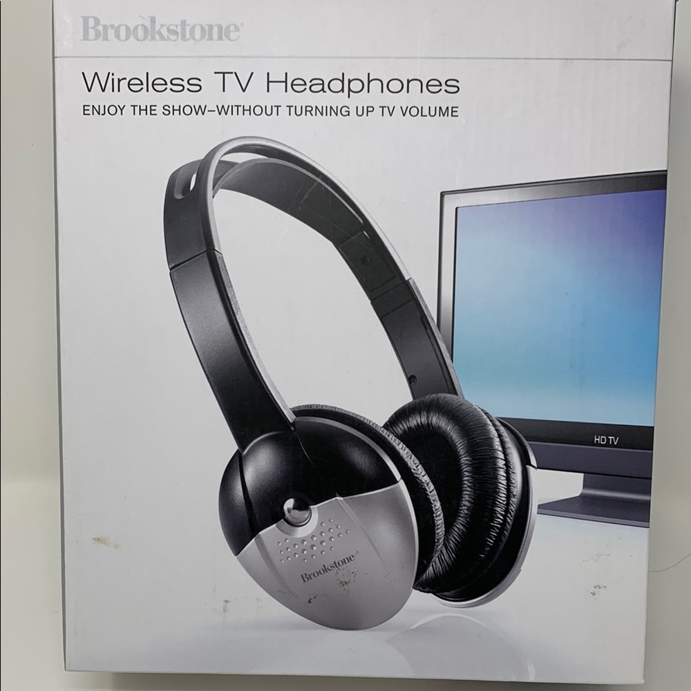 Brookstone Wireless TV Headphones
